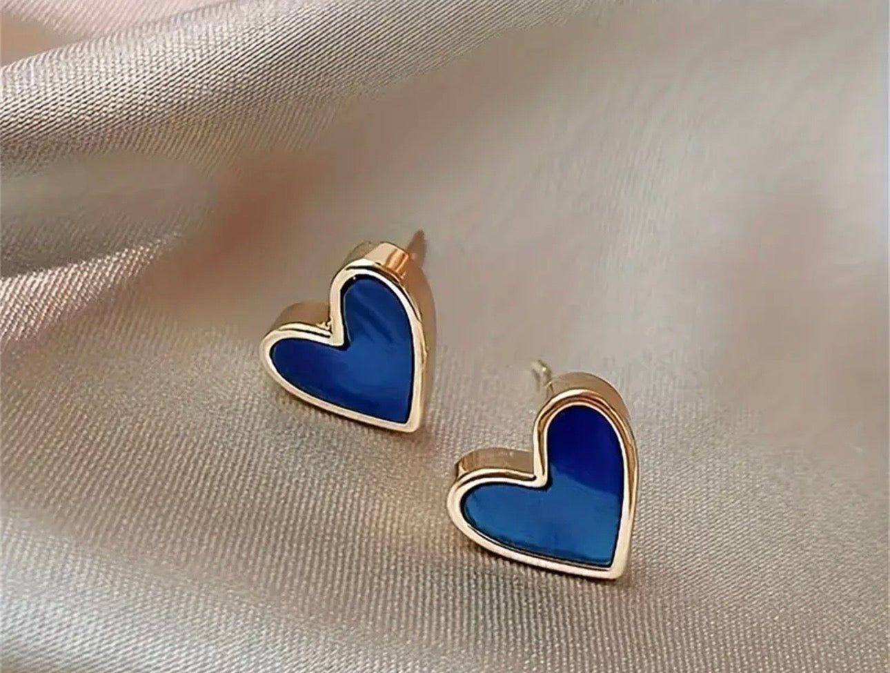 Aretes Malva azul
