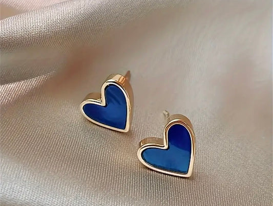 Aretes Malva azul